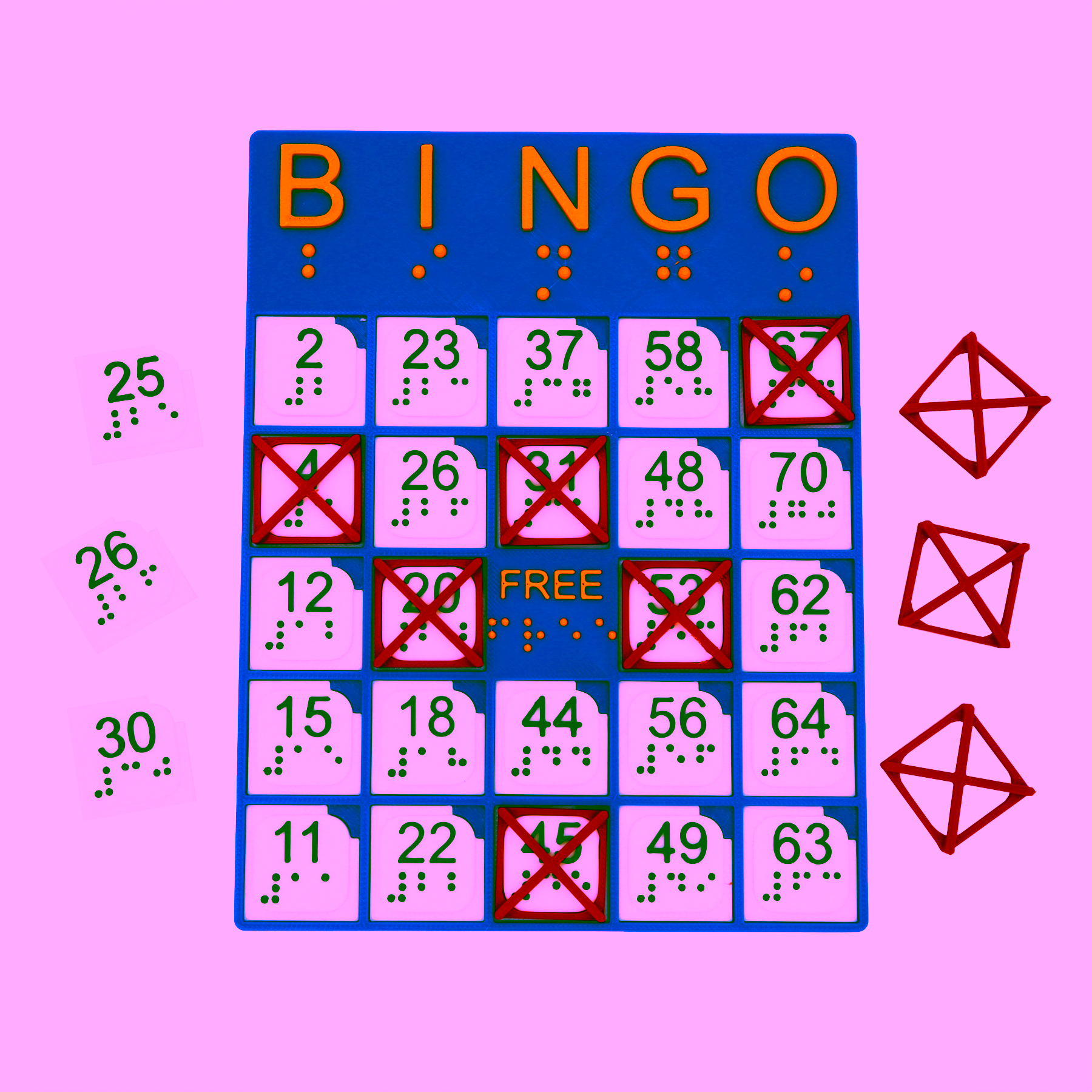 Bingo board