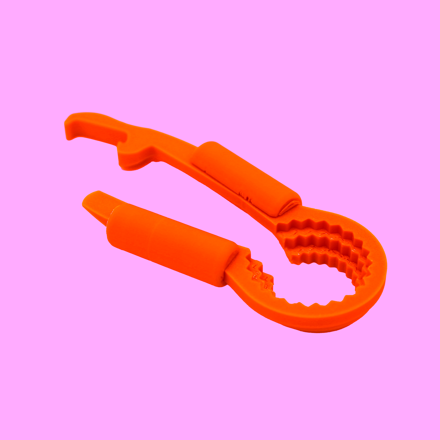 Universal Bottle Opener in orange