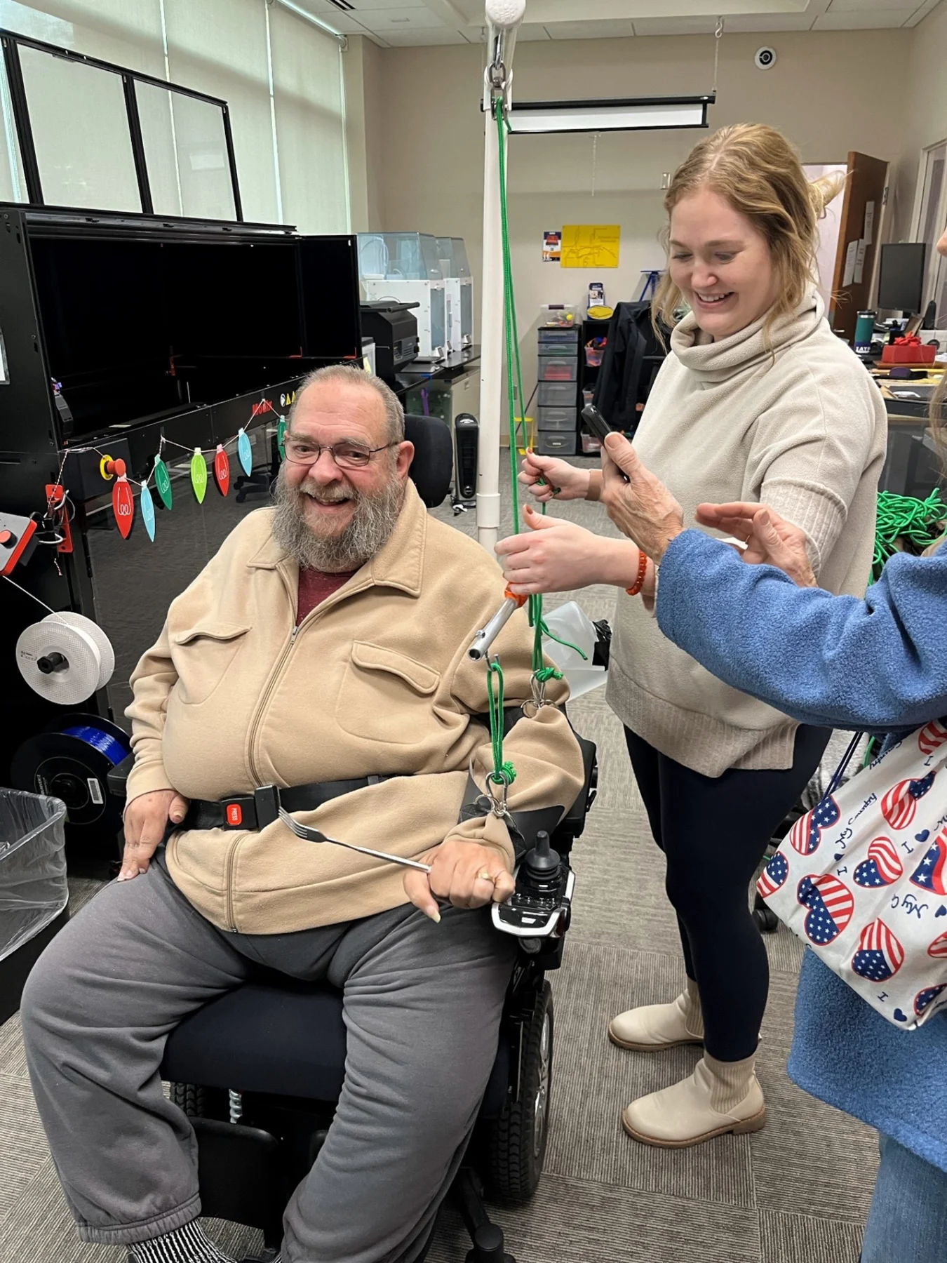 Pulley System Bill Bill using pulley system